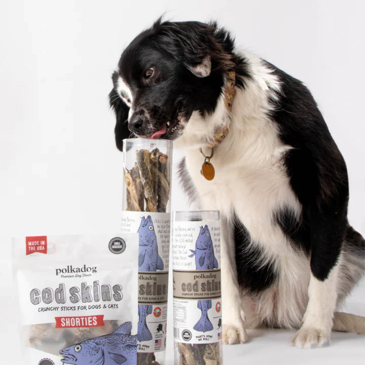 polkadog - Cod Skin Shorties (Dog Treats)